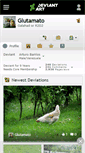 Mobile Screenshot of glutamato.deviantart.com