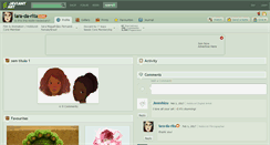 Desktop Screenshot of iara-da-rita.deviantart.com