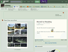 Tablet Screenshot of milokey.deviantart.com