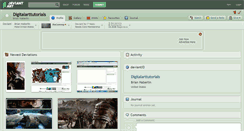 Desktop Screenshot of digitalarttutorials.deviantart.com