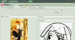 Desktop Screenshot of darkapril.deviantart.com