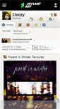 Mobile Screenshot of cloozy.deviantart.com