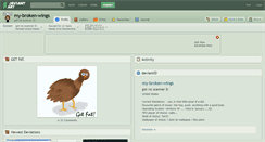 Desktop Screenshot of my-broken-wings.deviantart.com