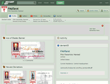 Tablet Screenshot of fmatarot.deviantart.com