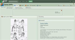 Desktop Screenshot of fennec-wolfox.deviantart.com