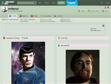 Tablet Screenshot of andepoul.deviantart.com
