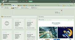 Desktop Screenshot of chibi-writer.deviantart.com
