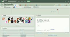 Desktop Screenshot of chamytheseedrin.deviantart.com