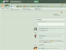 Tablet Screenshot of kittliz.deviantart.com