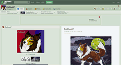 Desktop Screenshot of colliwolf.deviantart.com