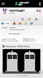 Mobile Screenshot of marimbagirl.deviantart.com