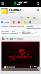Mobile Screenshot of ilemoned.deviantart.com