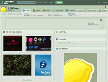 Tablet Screenshot of ilemoned.deviantart.com