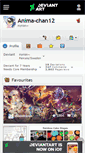 Mobile Screenshot of anima-chan12.deviantart.com