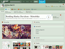 Tablet Screenshot of anima-chan12.deviantart.com