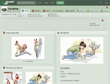 Tablet Screenshot of iva-ahma.deviantart.com