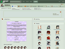 Tablet Screenshot of myttens.deviantart.com
