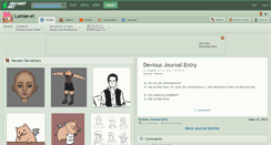 Desktop Screenshot of lumae-el.deviantart.com