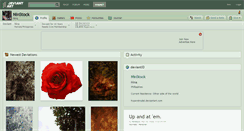 Desktop Screenshot of ninstock.deviantart.com