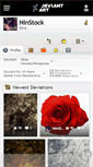 Mobile Screenshot of ninstock.deviantart.com