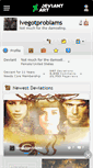 Mobile Screenshot of ivegotproblams.deviantart.com
