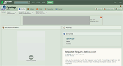 Desktop Screenshot of ogremage.deviantart.com
