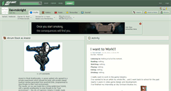 Desktop Screenshot of dawnsknight.deviantart.com