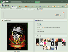Tablet Screenshot of ipang.deviantart.com