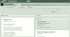 Desktop Screenshot of bohemianrappers.deviantart.com
