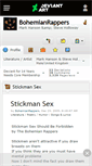 Mobile Screenshot of bohemianrappers.deviantart.com