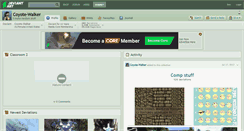 Desktop Screenshot of coyote-walker.deviantart.com