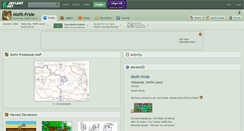 Desktop Screenshot of misfit-pride.deviantart.com