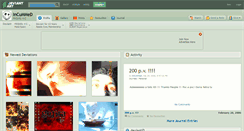 Desktop Screenshot of incummed.deviantart.com