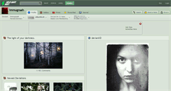 Desktop Screenshot of immugraah.deviantart.com