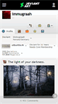 Mobile Screenshot of immugraah.deviantart.com