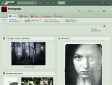 Tablet Screenshot of immugraah.deviantart.com