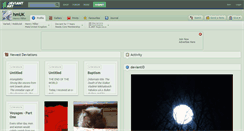 Desktop Screenshot of hmuk.deviantart.com
