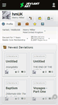 Mobile Screenshot of hmuk.deviantart.com