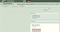 Desktop Screenshot of lonewolf-faraway.deviantart.com