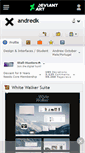 Mobile Screenshot of andredk.deviantart.com