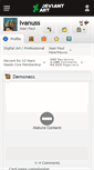 Mobile Screenshot of ivanuss.deviantart.com