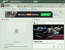 Tablet Screenshot of ivanuss.deviantart.com