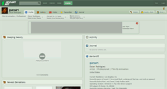 Desktop Screenshot of guezart.deviantart.com