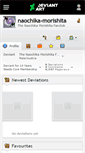 Mobile Screenshot of naochika-morishita.deviantart.com