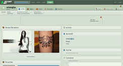 Desktop Screenshot of emangiza.deviantart.com