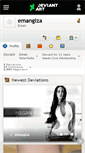 Mobile Screenshot of emangiza.deviantart.com