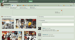 Desktop Screenshot of deniscaron.deviantart.com