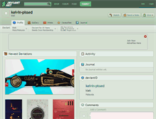 Tablet Screenshot of kelvin-pissed.deviantart.com