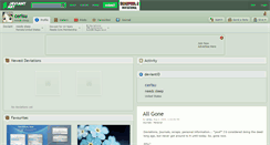 Desktop Screenshot of cerisu.deviantart.com