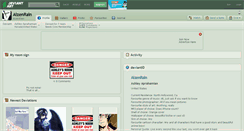 Desktop Screenshot of aizenrain.deviantart.com